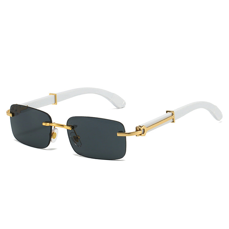 Damen modische Sonnenbrille mit elegantem Metallgestell und polarisierten Gläsern Brehn