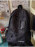 Lässiger Mehrfach-Taschen Schultasche mit transparentem Panel
