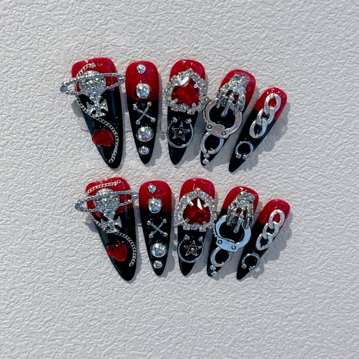 Glamouröse Nagelkunst Verlängerungen