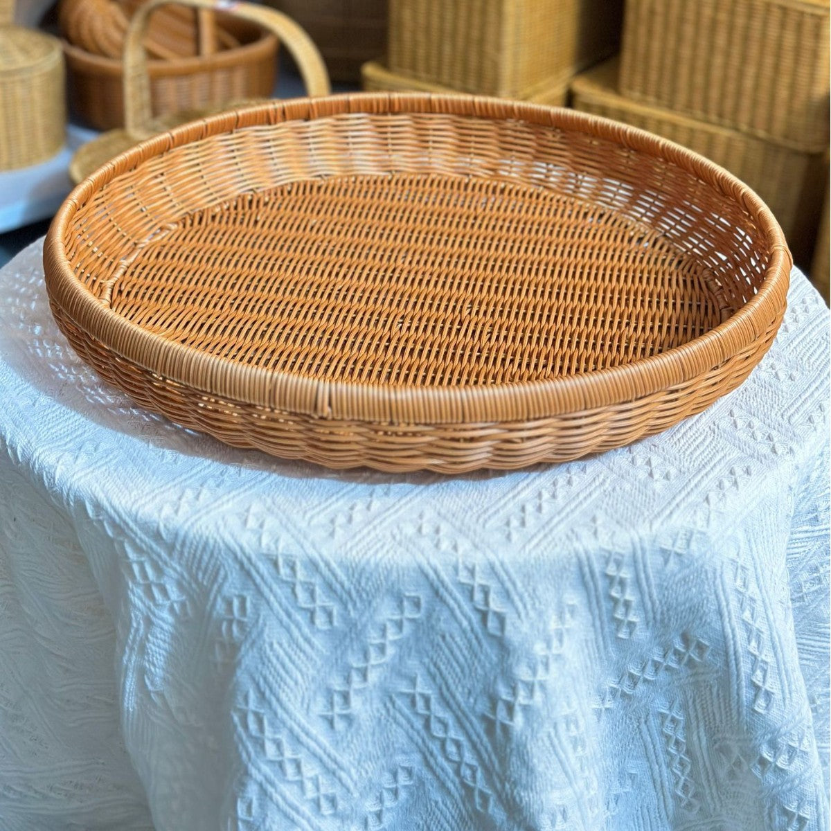 Unisex Präsentationskorb mit praktischen Fächern Brehn