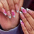 Floral Art Design Press-On Nagelset Brehn