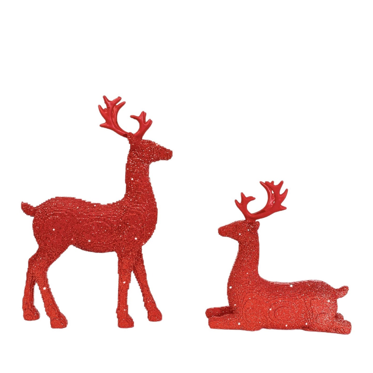 Elegante Weihnachtsdeko in Form von Rentieren Brehn