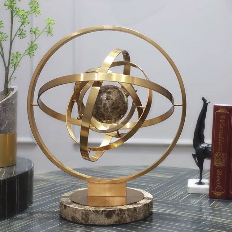 Dekorative Orbital Tischskulptur