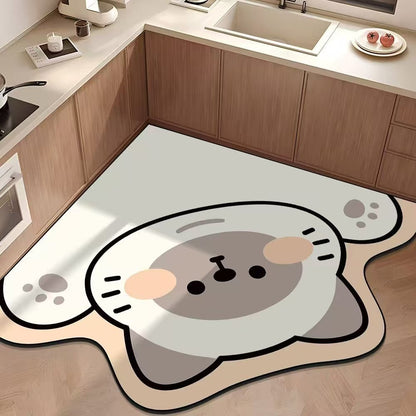 Cartoon Hunde-Teppich