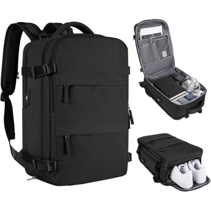 Stylischer Mehrfach-Fach-Rucksack Brehn