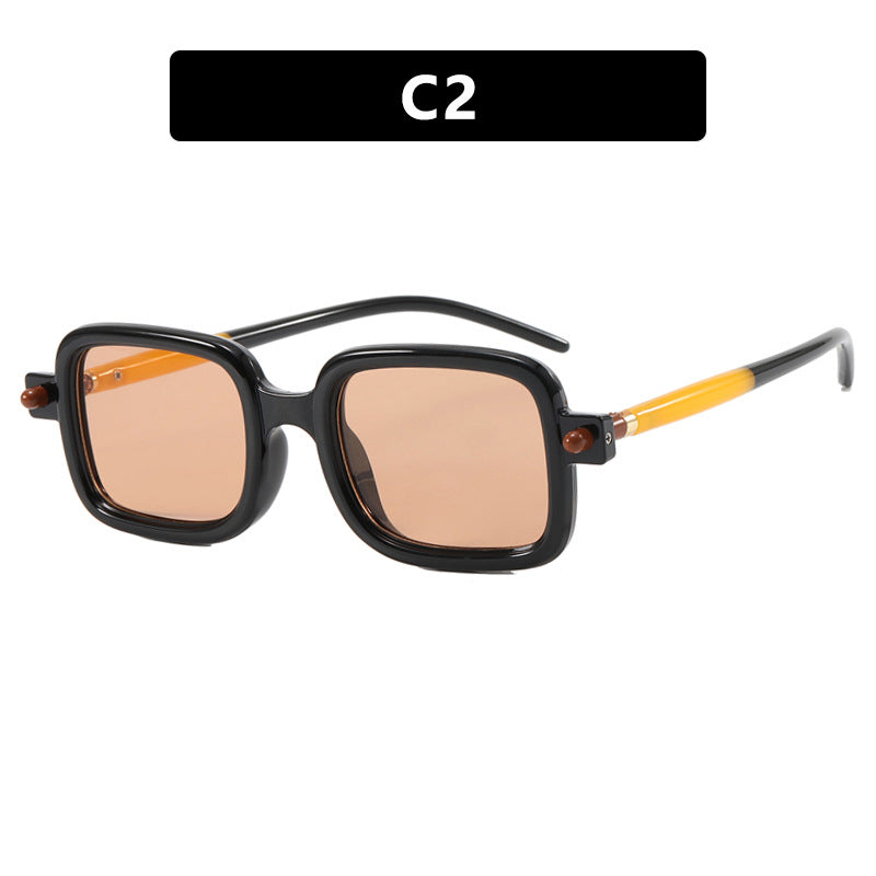 Damen quadratische Sonnenbrille mit auffälligem und modernem Design Brehn