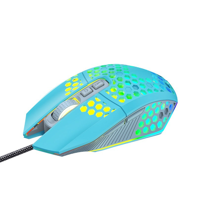 Gaming-Maus mit Rgb-Beleuchtung und Ergonomischem Design Brehn