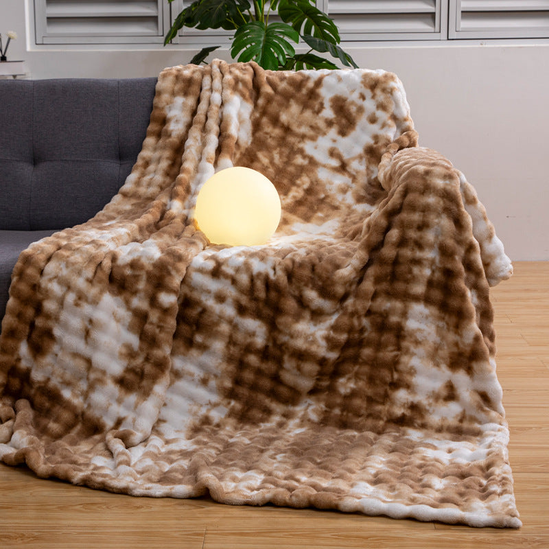 Luxuriöse Fleece-Decke Brehn