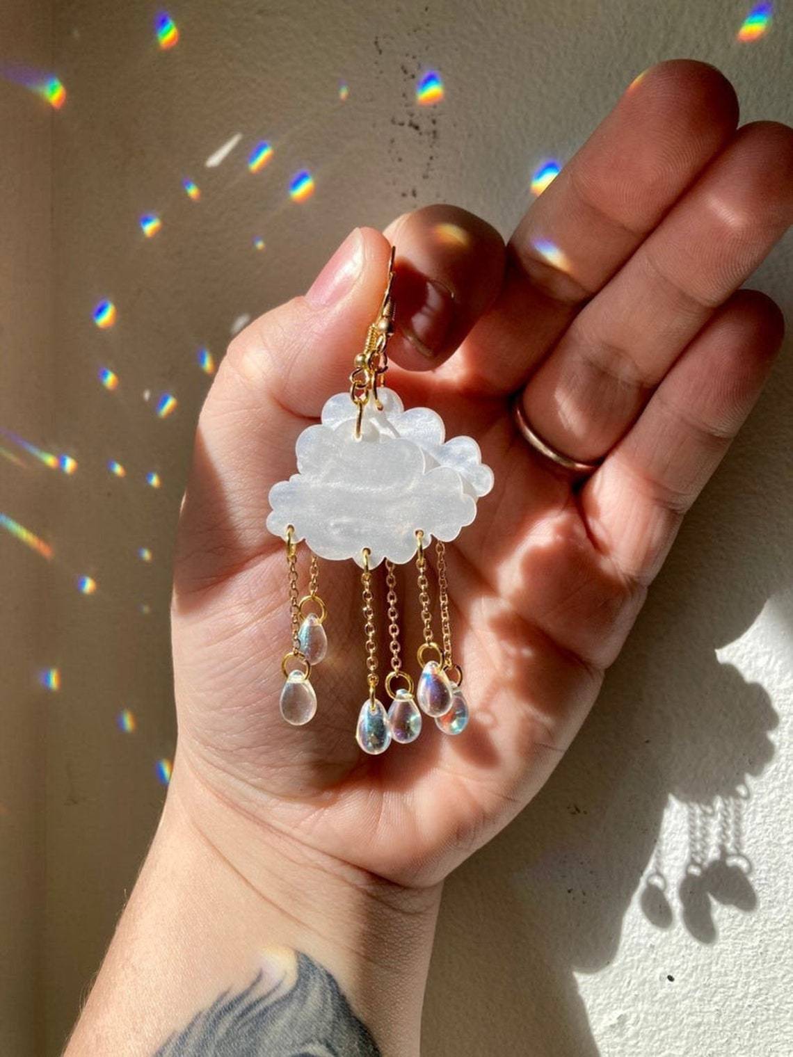 Cloud-Inspired Dangle Earrings Brehn