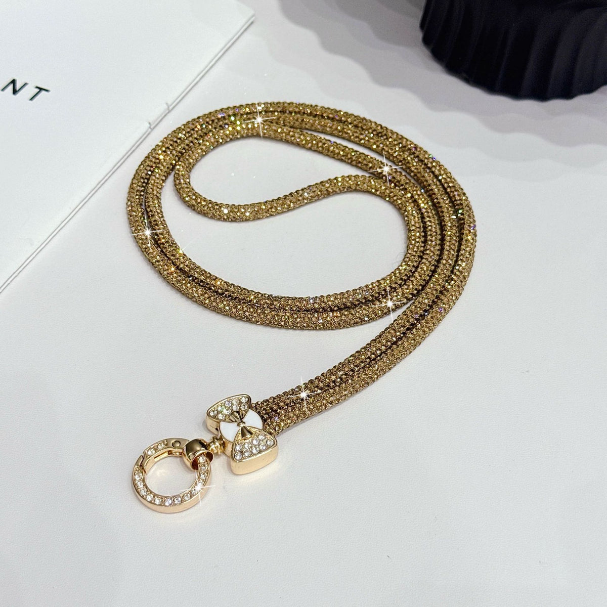 Elegante Strass-Brillen Kette Brehn