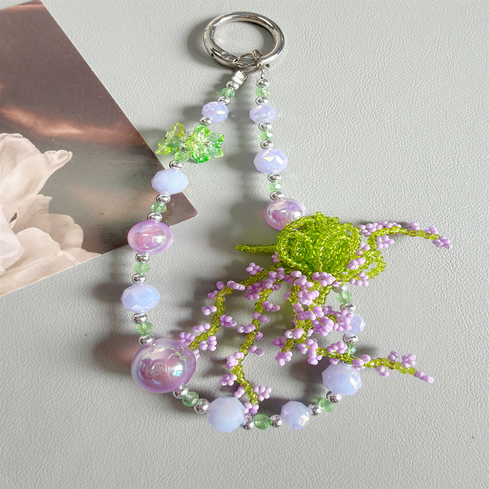 Floral Acryl Charm Schlüsselanhänger Brehn