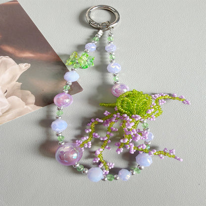 Floral Acryl Charm Schlüsselanhänger Brehn