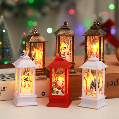 Nostalgische Weihnachtslaterne mit LED-Leuchte Brehn