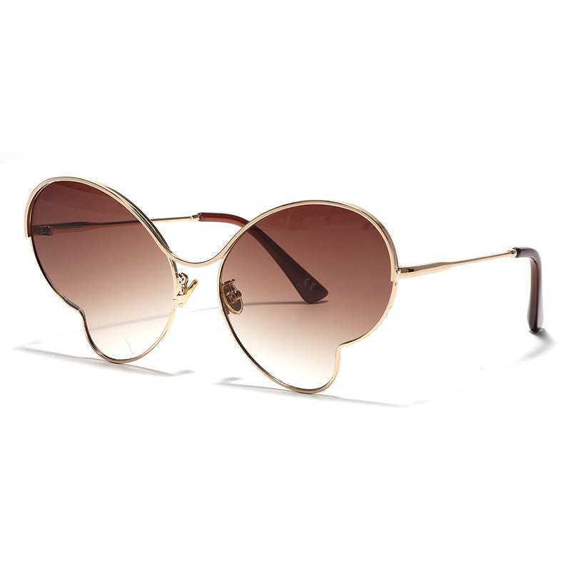 Damen extravagant designte Schmetterlingsbrille Brehn