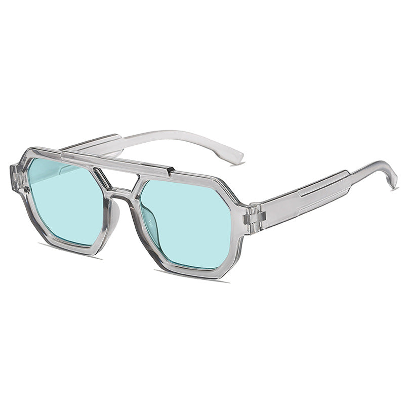 Stylische geometrische Rahmen Sonnenbrille Brehn