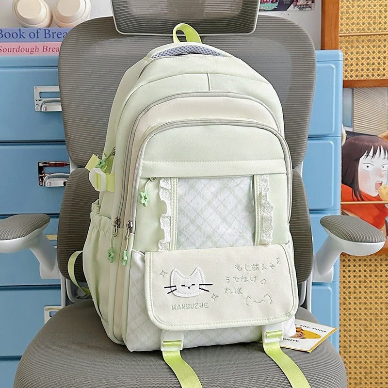 Niedlicher Charakter-Themen-Schulrucksack