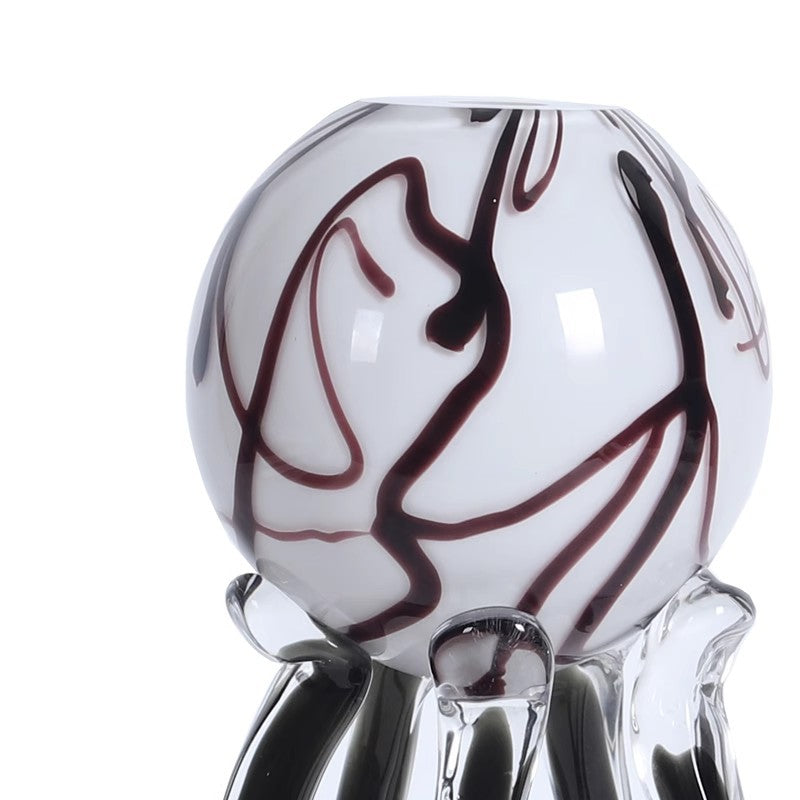 Künstlerische Glas-Blumenvasen