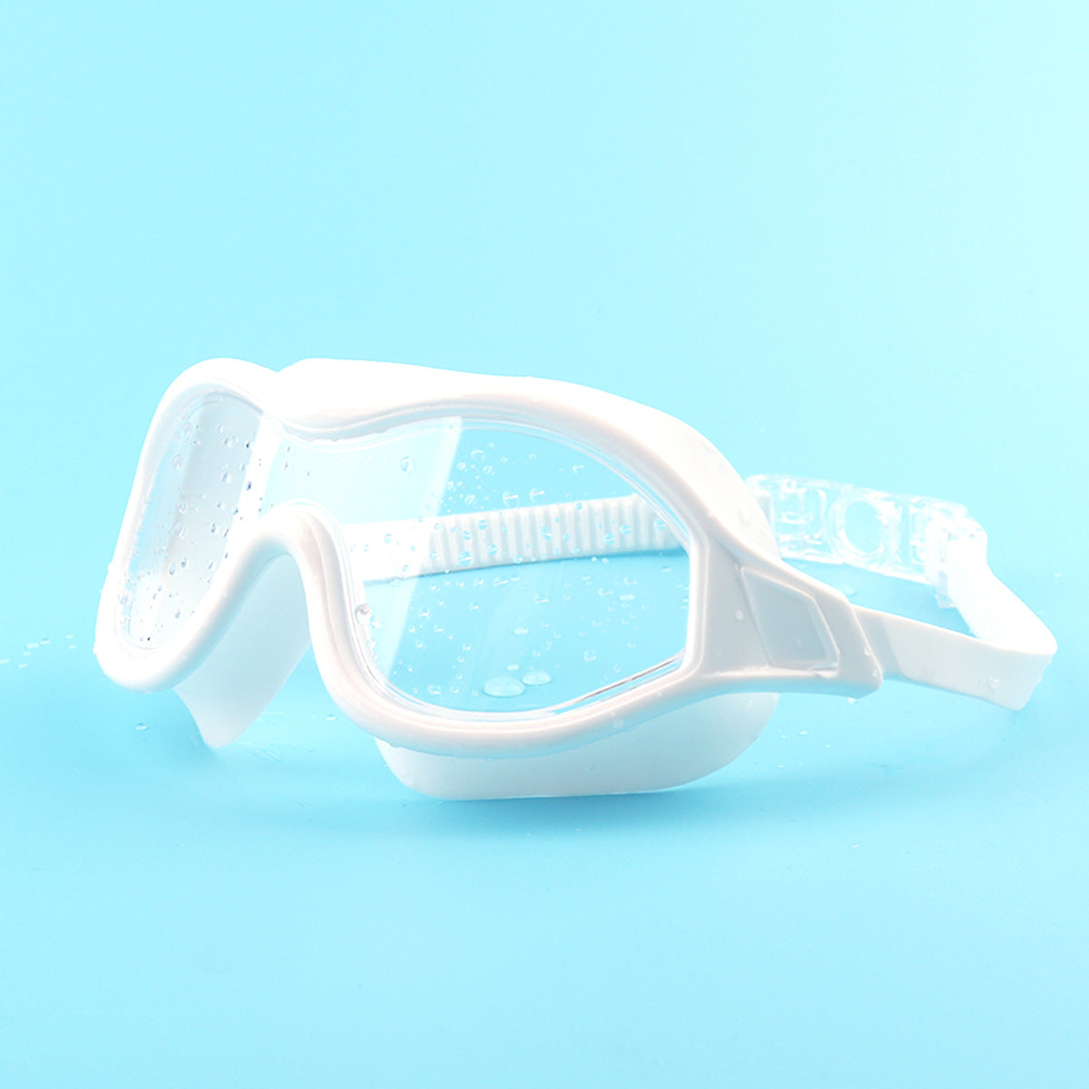 Leistungsstarke Schwimmmaske mit Breiten Gläsern und Anti-Beschlag-Beschichtung Brehn