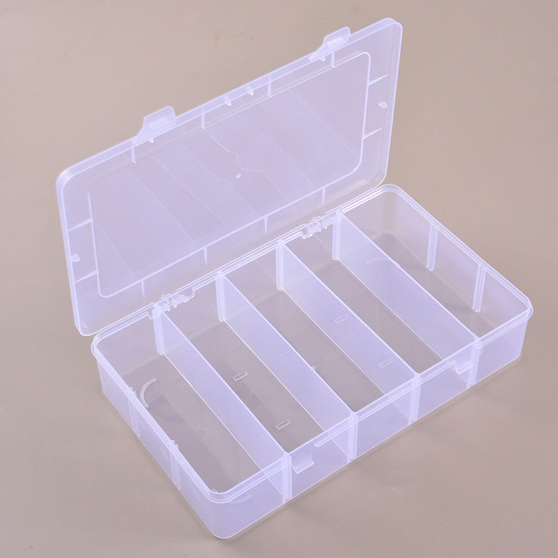 Transparente Multi-Division Bastelbedarf Organizer Brehn