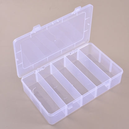 Transparente Multi-Division Bastelbedarf Organizer Brehn