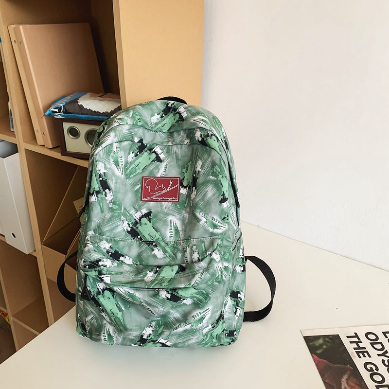 Abstrakter Druck Multi-Funktions Schulrucksack
