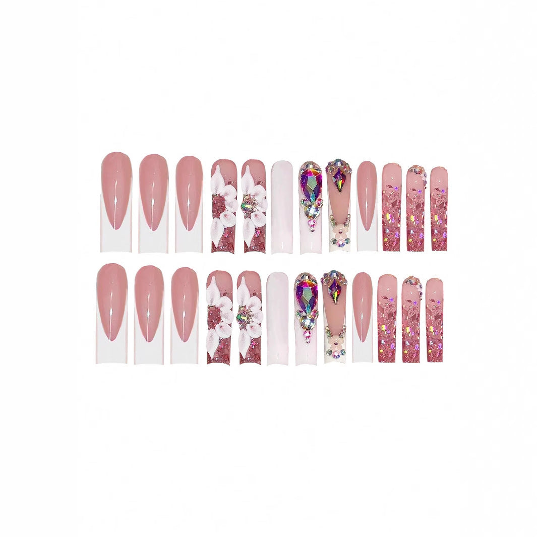 Dekoratives 3D Nagelkunst-Verzierungsset Brehn
