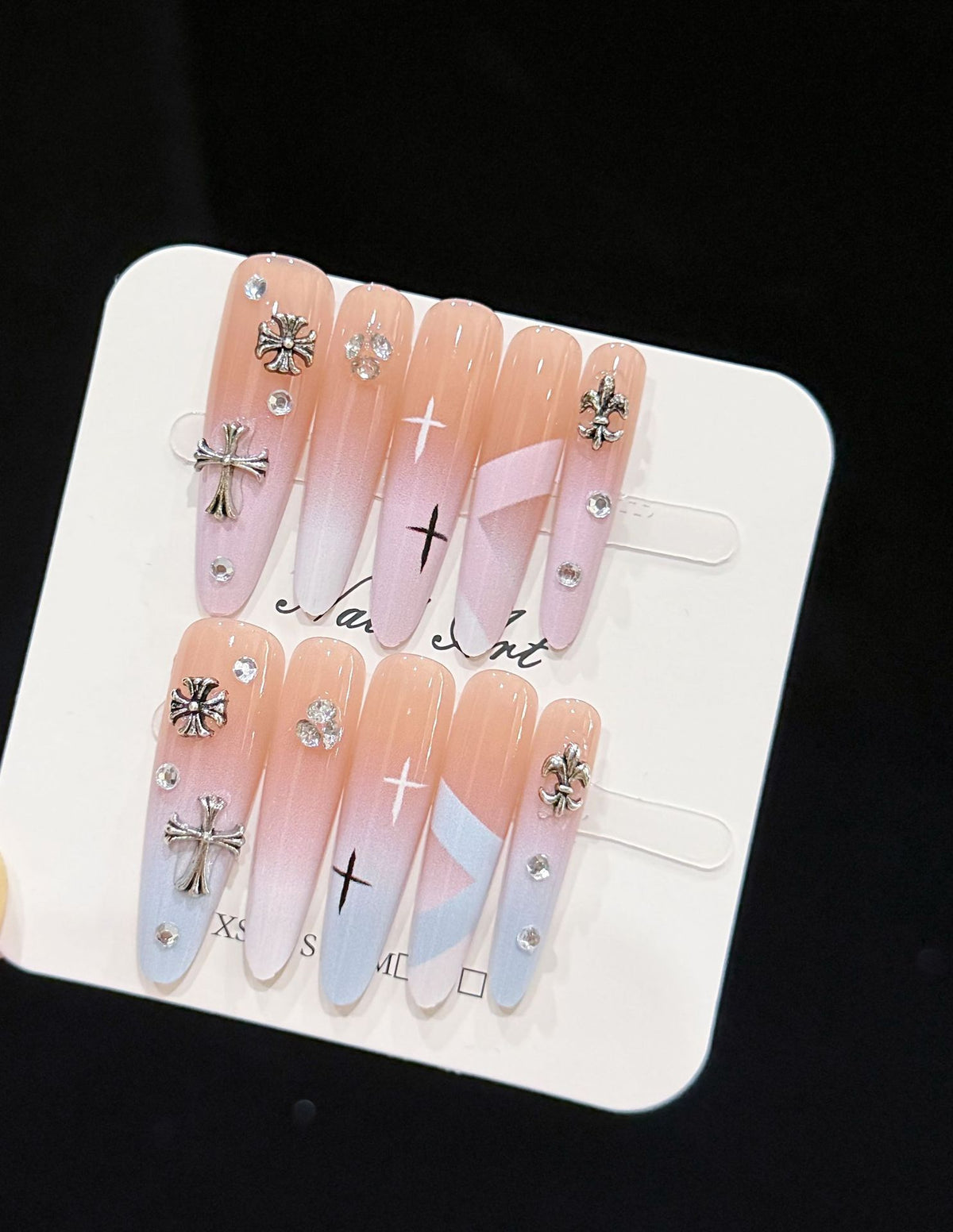 Dekoratives Press-On Nageldesign Set Brehn