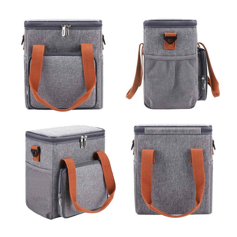 Damen Isolierte Kühltasche mit praktischen Fächern und verstellbarem Schultergurt Brehn