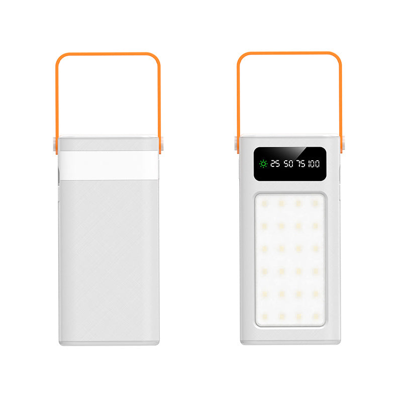 tragbare Powerbank mit integriertem LED-Licht und Digitalanzeige Brehn