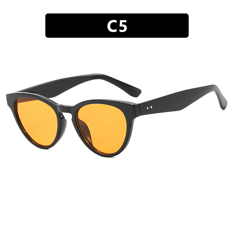 Damen Cat-Eye Sonnenbrille mit UV-Schutz und modischem Rahmen Brehn