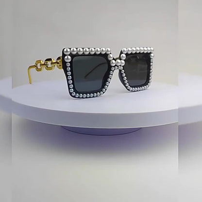 Retro Quadrat Rahmen Sonnenbrille Brehn
