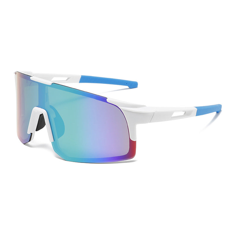 Unisex nan sportliche Wraparound Sonnenbrille mit polarisierten Gläsern, hohem UV-Schutz und rutschfestem Nasenpad Brehn