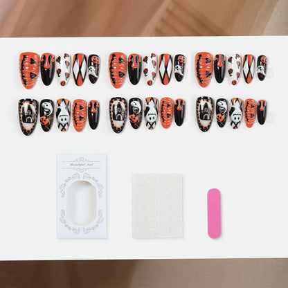 Kunstnagelset im Halloween-Design Brehn