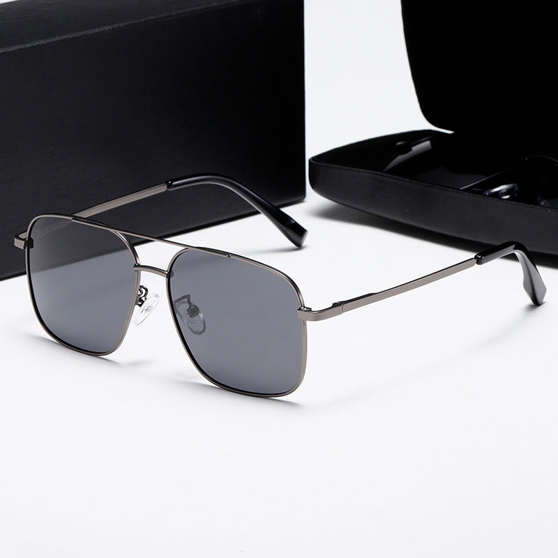 Herren Modische quadratische Sonnenbrille Brehn
