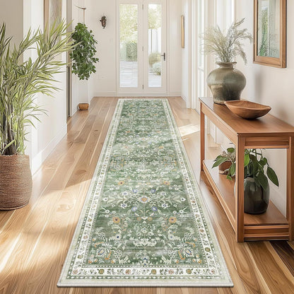 Vintage Floral Runner Mat