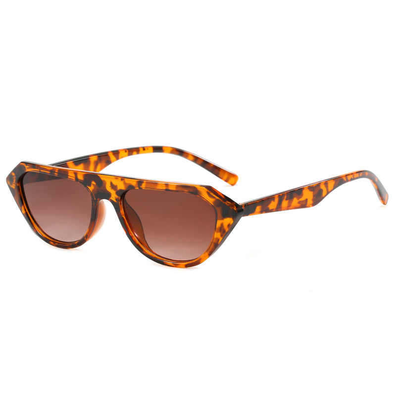 Damen modische asymmetrische Sonnenbrille Brehn