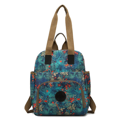 Blumenmuster Multi-Funktions-Rucksack Brehn