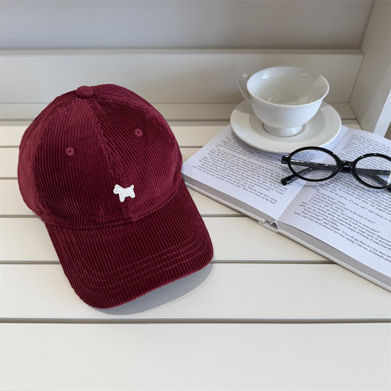 Damen Corduroy Baseball Cap Brehn