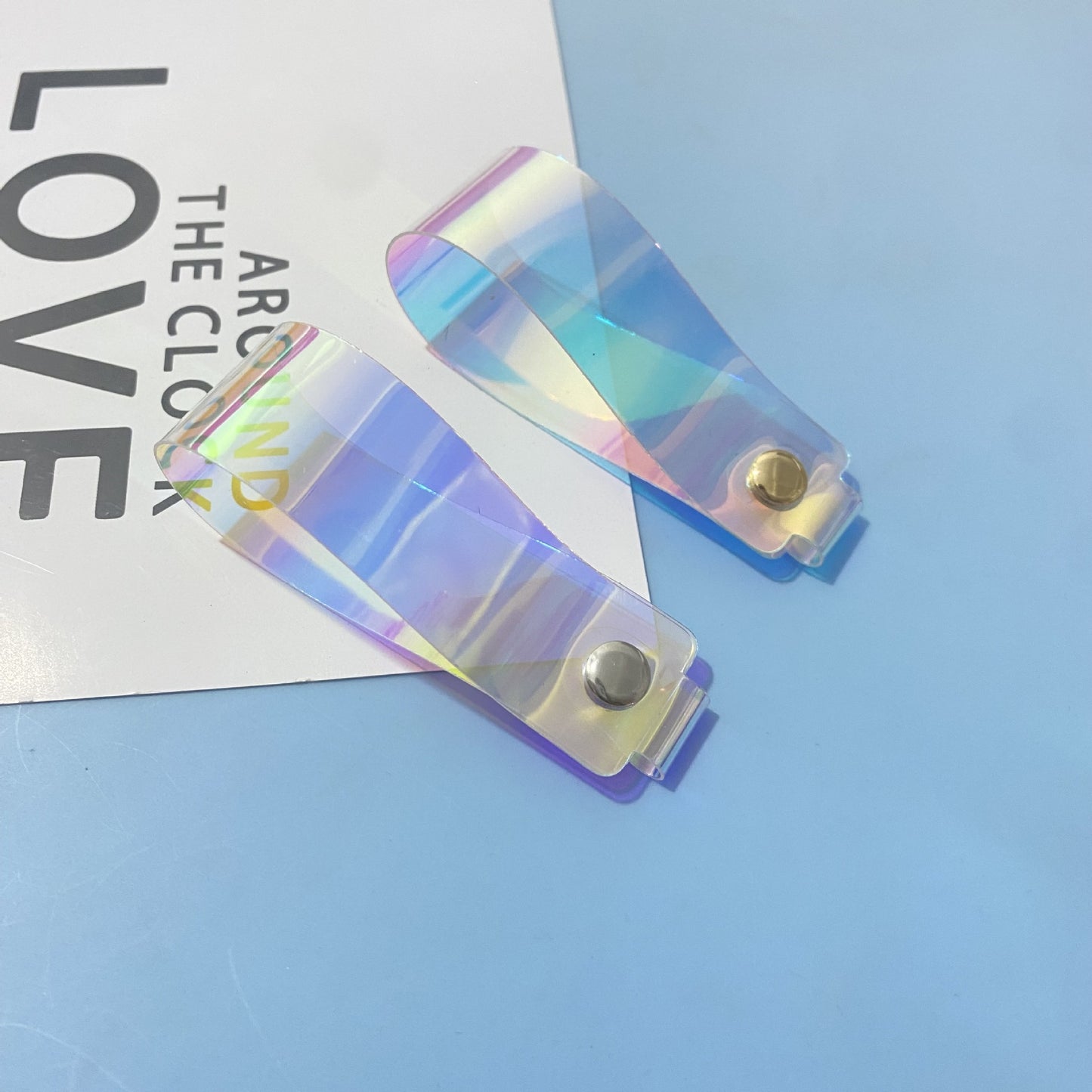 Stylischer holographischer Schlüsselanhänger Brehn