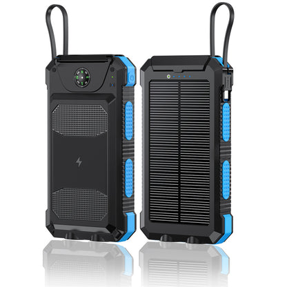 Wasserdichte Solar-Powerbank mit Eingebautem Kompass Brehn