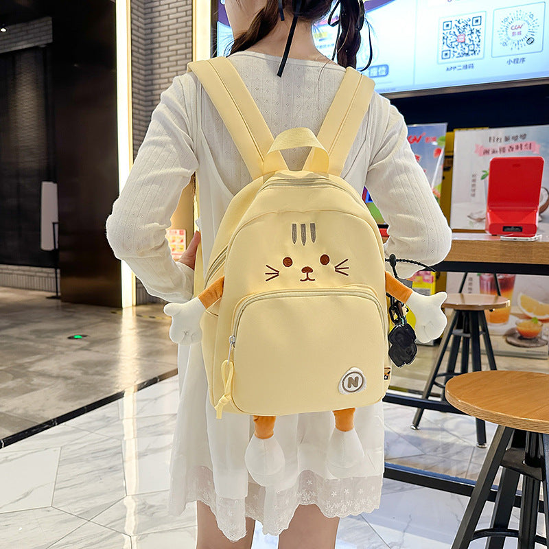 Plüsch Katze-Themen Rucksack Brehn