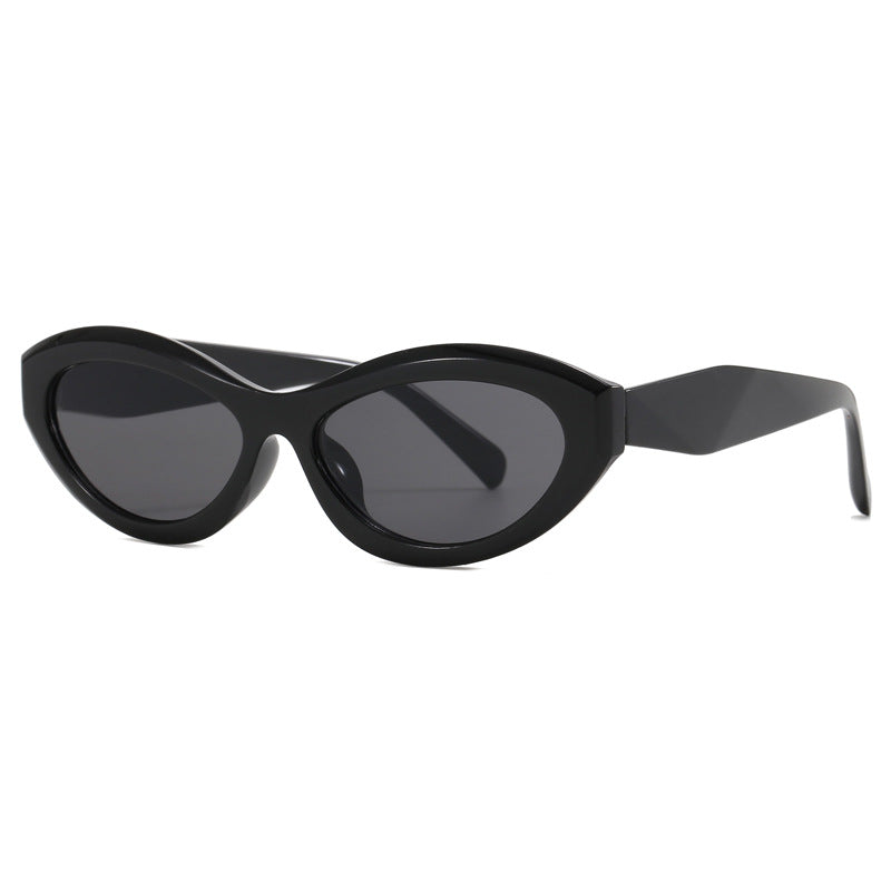 Damen Cat-Eye Sonnenbrille mit breitem Rahmen und UV-Schutz Brehn