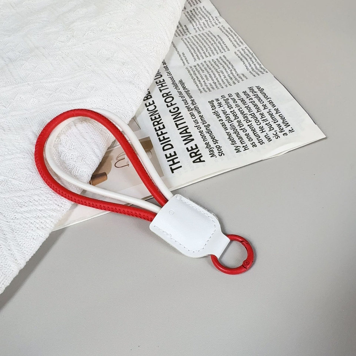 Premium Leder Schlüsselanhänger Halter Brehn