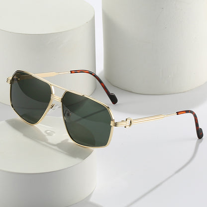Stylische Rechteckige Brille Brehn