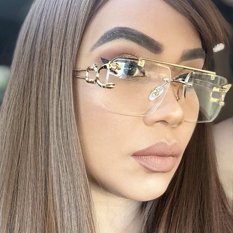 Damen Luxus-Sonnenbrille mit elegantem Metalldetail Brehn