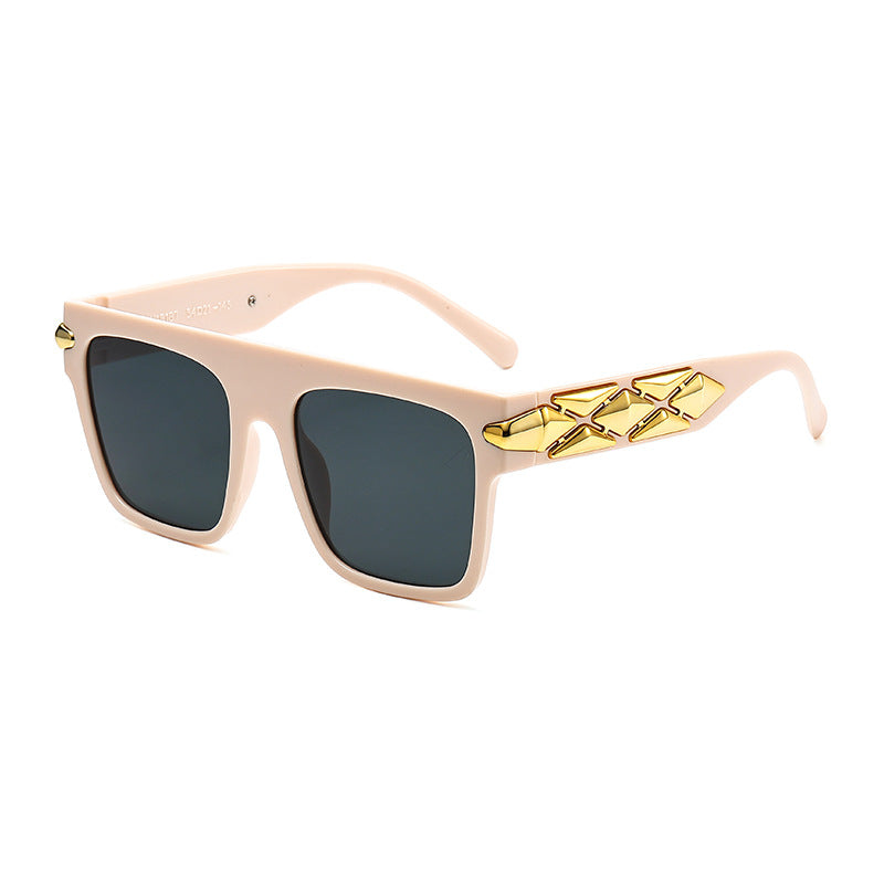 Damen elegante Designer-Sonnenbrille mit luxuriösen Rahmenakzenten Brehn