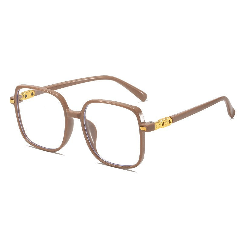 Chic Transparente Rechte Rahmen Brille Brehn