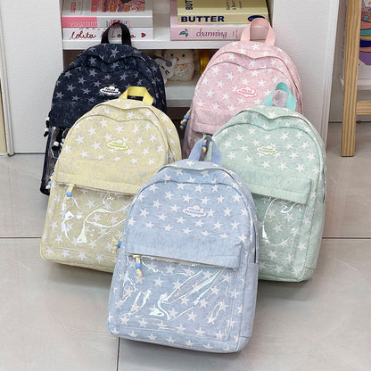 Transparenter Fenster Stern-Druck Rucksack Brehn