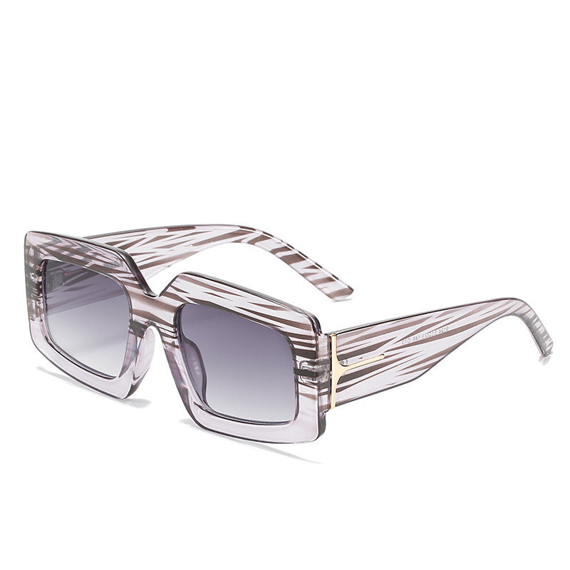 Oversized quadratische Rahmen Sonnenbrille Brehn