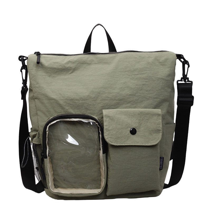 Multi-Pocket Utility Schultertasche Brehn